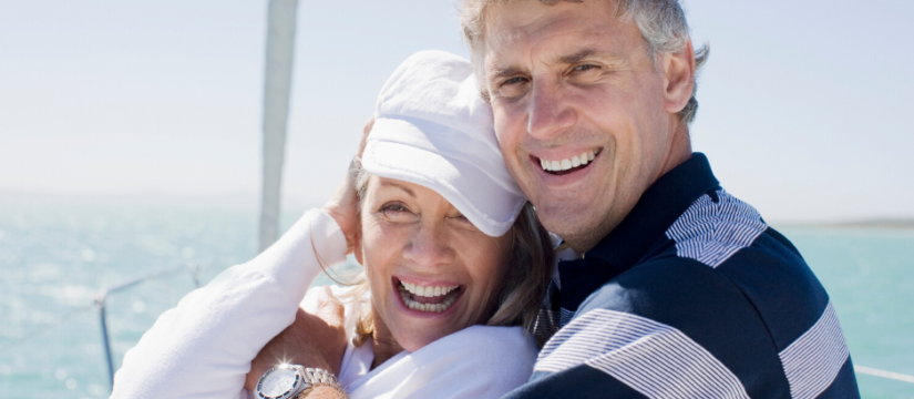 smile restoration with a dental bridge